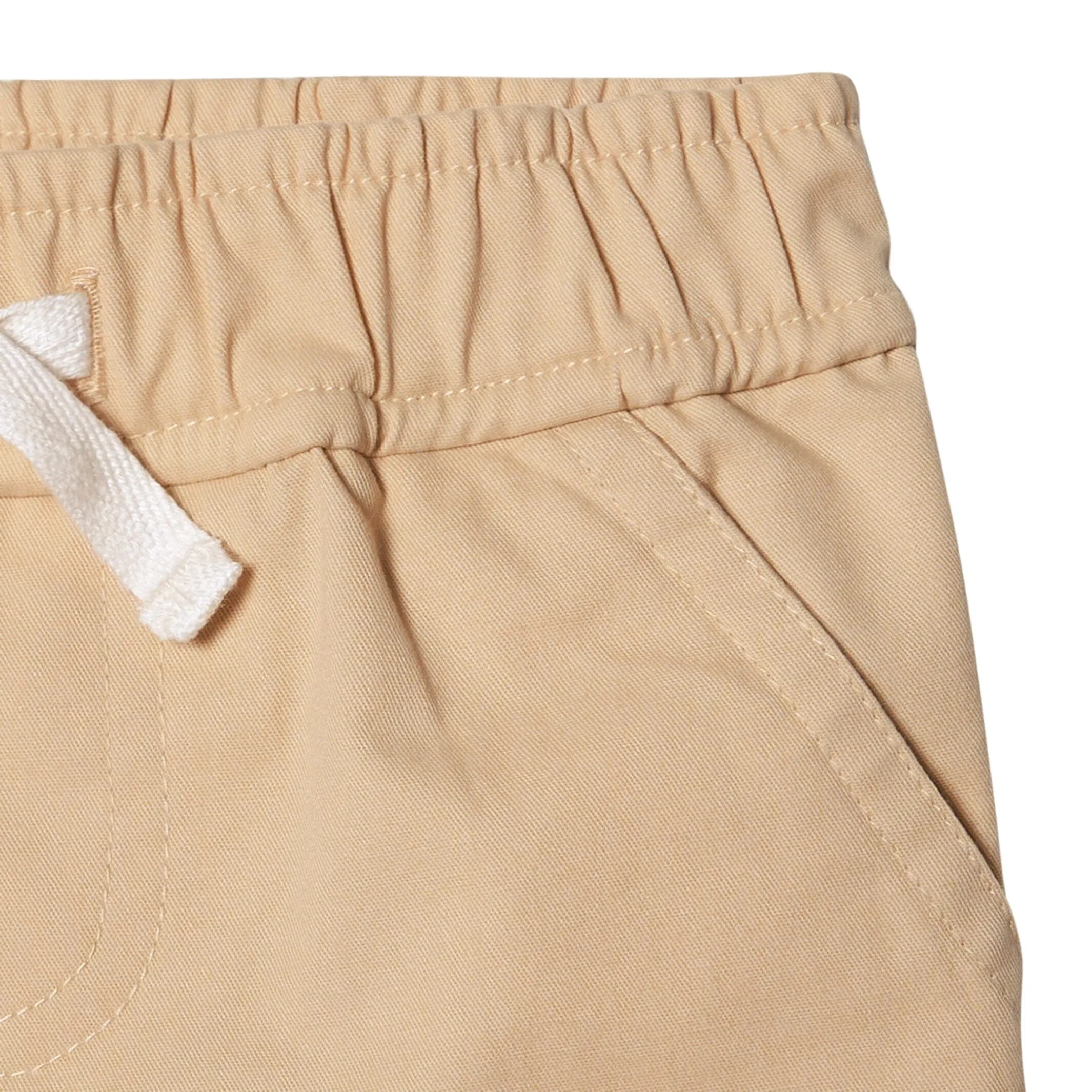 2-Pack Baby & Toddler Boys Olive and Dark Khaki Twill Shorts