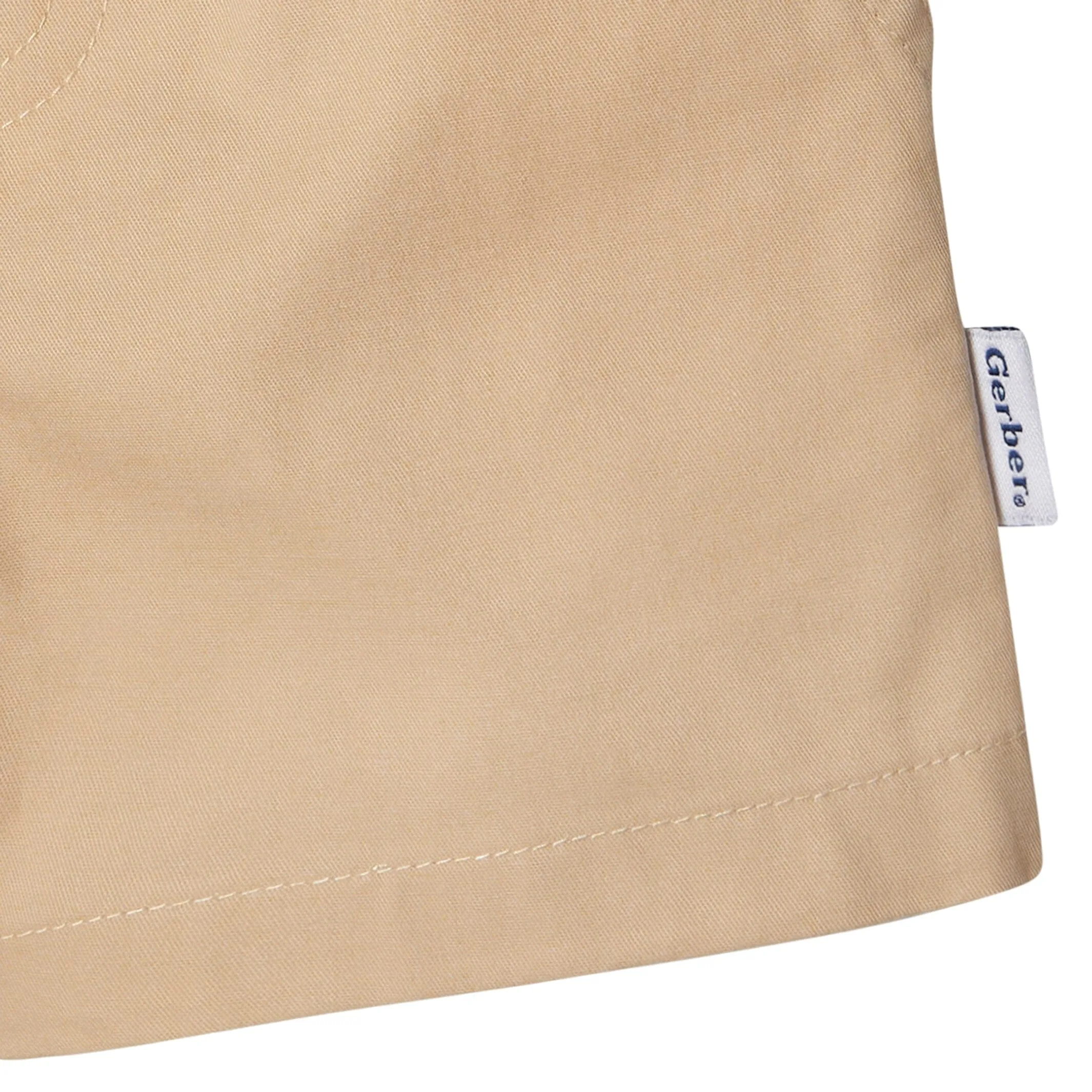 2-Pack Baby & Toddler Boys Olive and Dark Khaki Twill Shorts