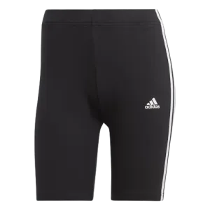 ADIDAS ESSENTIALS 3-STRIPES BIKE SHORTS - WOMEN - BLACK