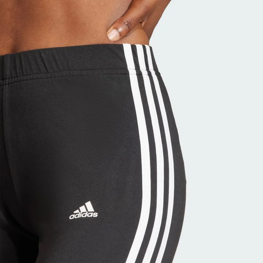 ADIDAS ESSENTIALS 3-STRIPES BIKE SHORTS - WOMEN - BLACK