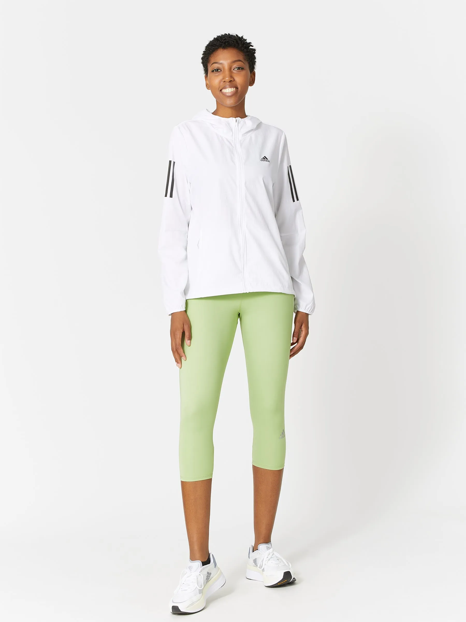 Adidas Own the Run 3/4 Tights - Womens - Green