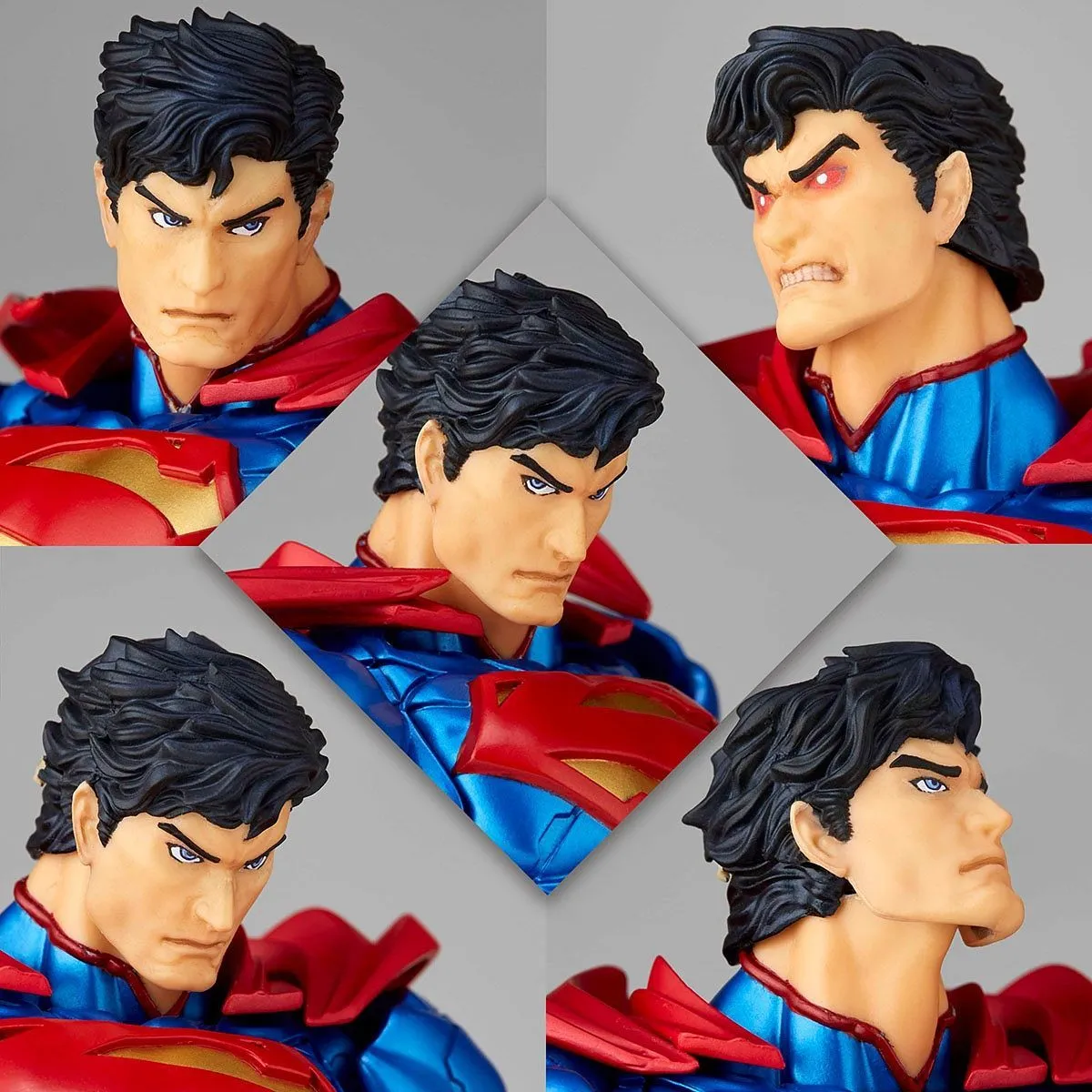 Amazing Yamaguchi Revoltech No.027 DC Comics Superman (New 52) 6" Inch Action Figure