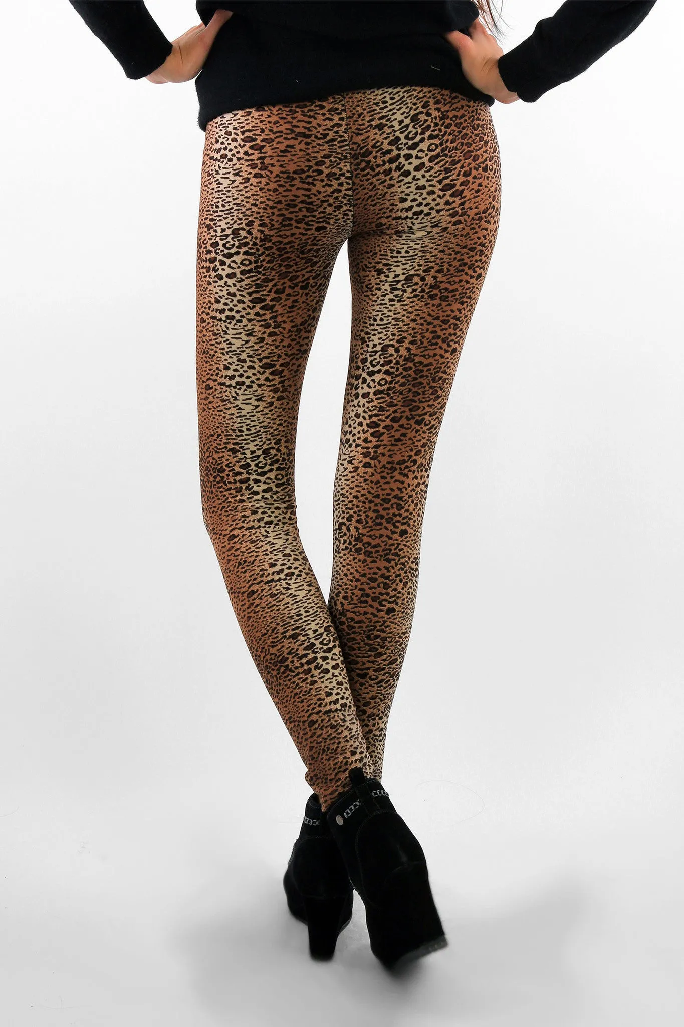 Animal Print Thermal Leggings