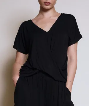 BAMBOO TWIST FRONT DOLMAN TOP * Online Only*