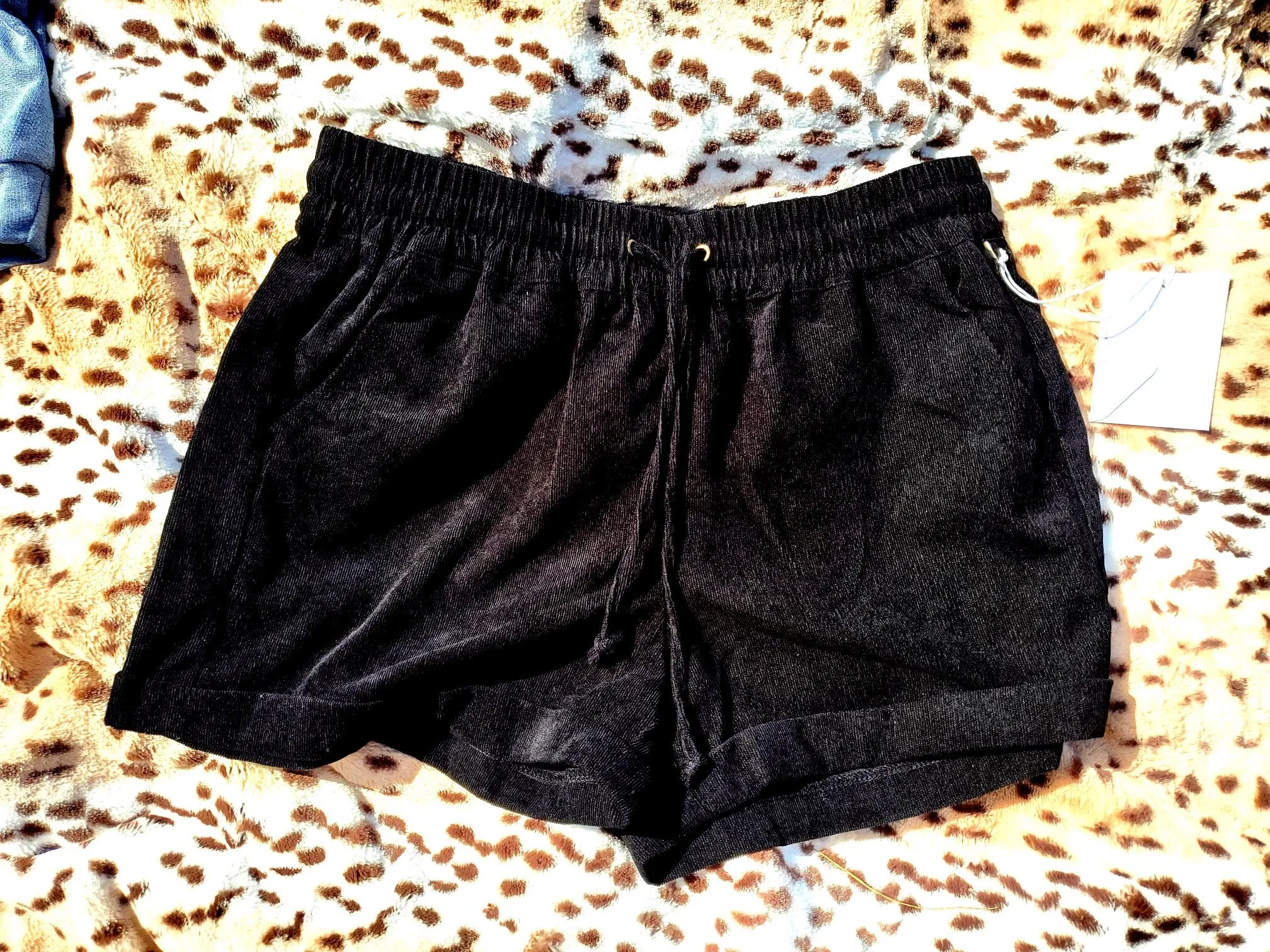 Black Kancan Shorts