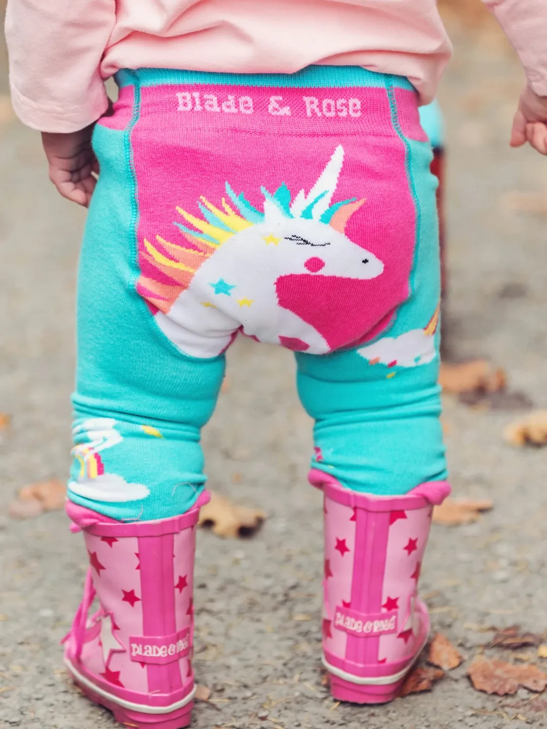 Blade & Rose Flying Unicorn Leggings (0-6mths)