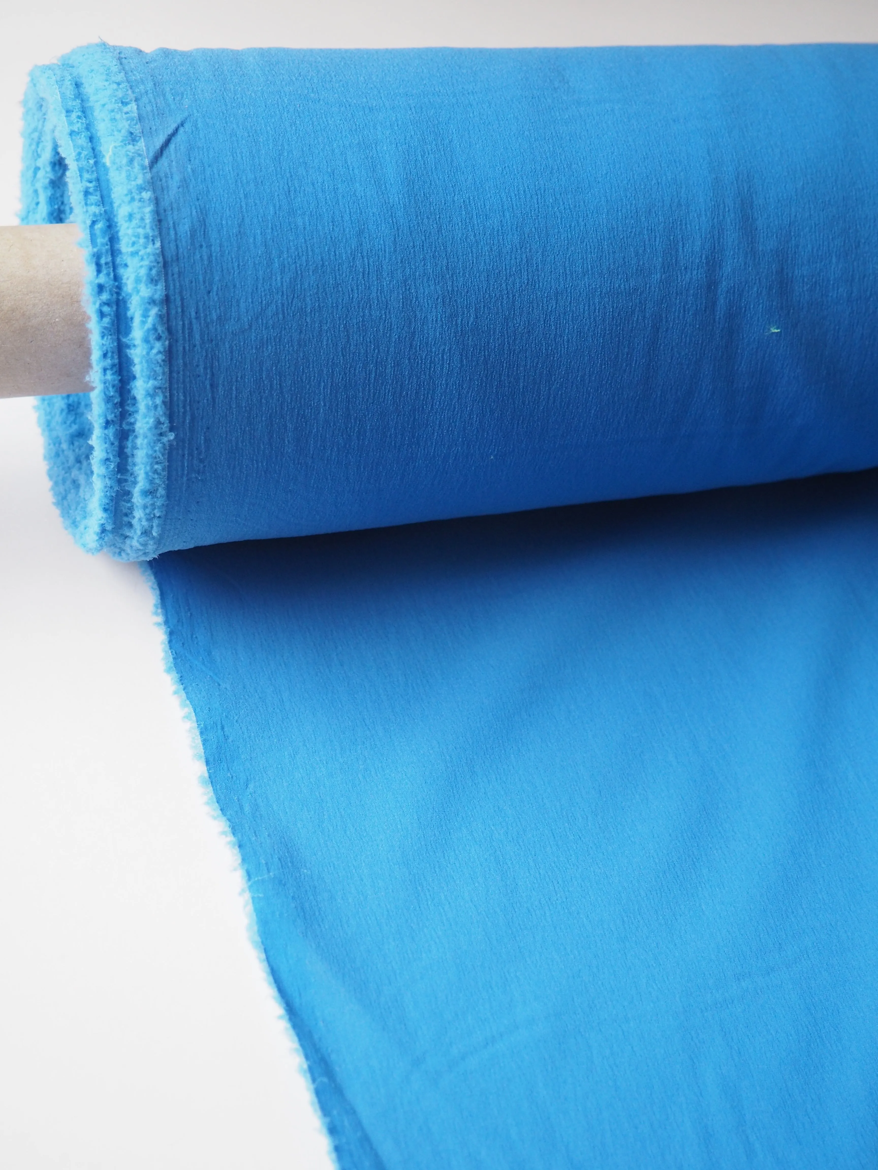 Blueberry Stretch Silk/Acetate Chiffon Lining