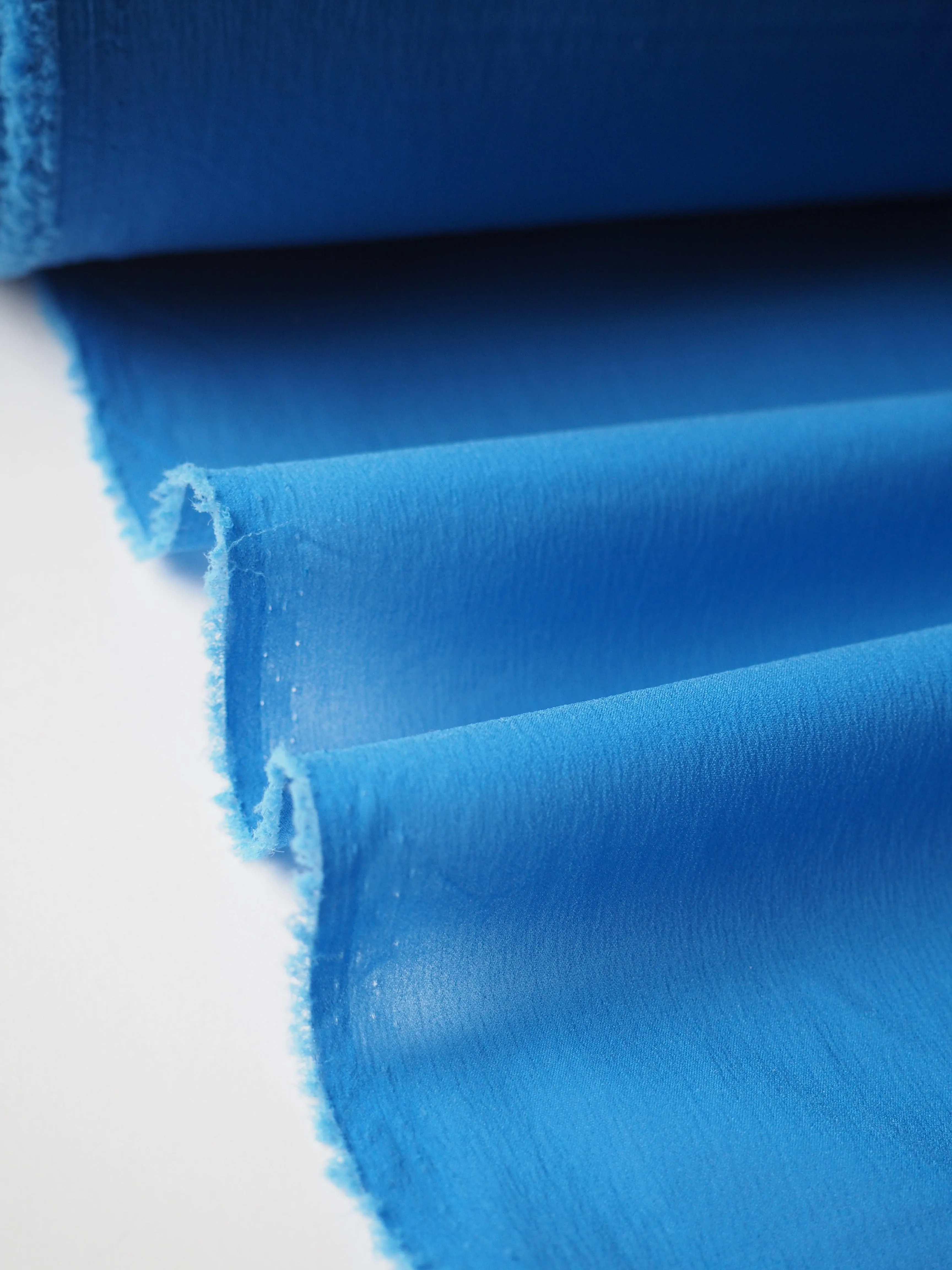 Blueberry Stretch Silk/Acetate Chiffon Lining