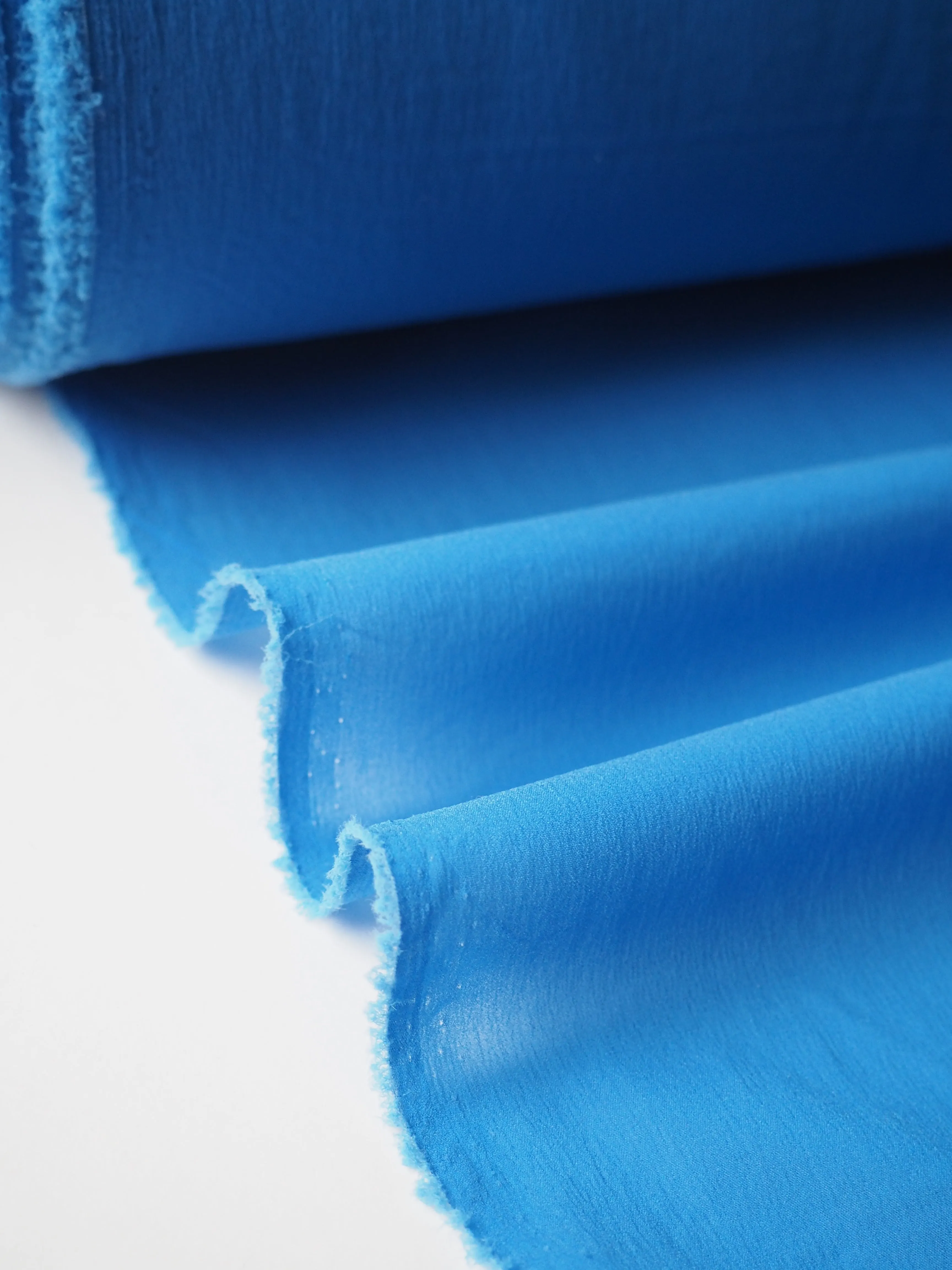 Blueberry Stretch Silk/Acetate Chiffon Lining