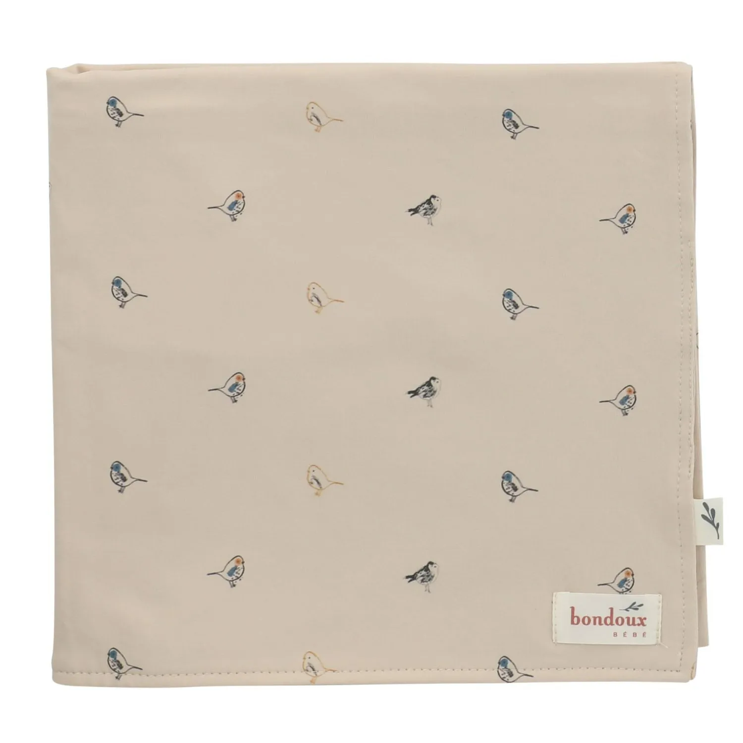 Bondoux Wrap Bird Print Footie