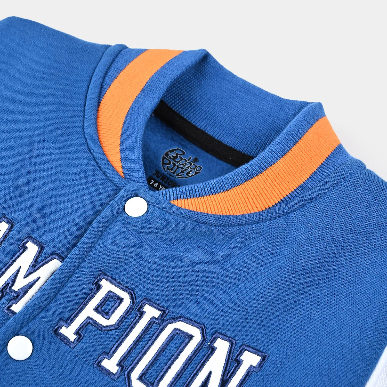 Boys Fleece Knitted Jacket Champion-Blue