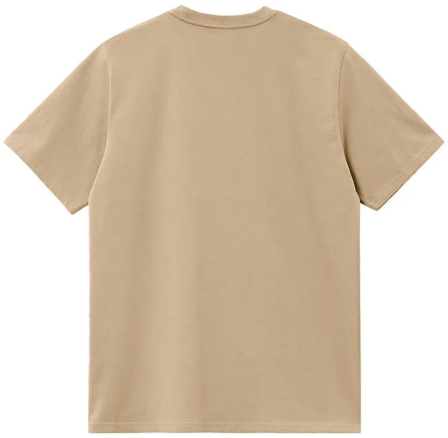 Carhartt WIP Mens Chase T Shirt Sable