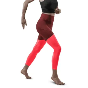 CEP | Ultralight 7/8 Tights | Women's | Dark Red/Pink