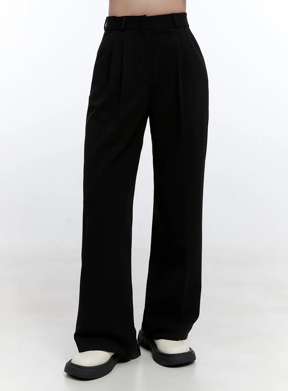 Cozy Warm Pintuck Trousers ON418