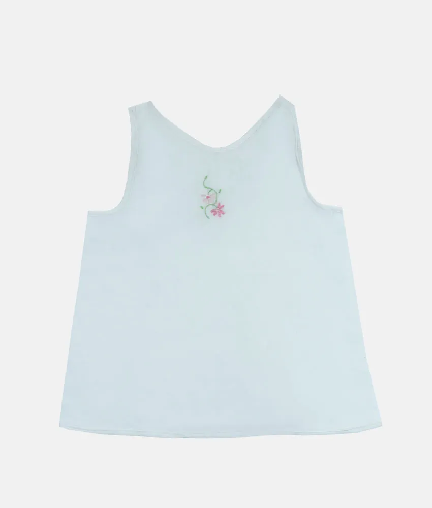 Elina Baby Shirt - Pinky Flowers