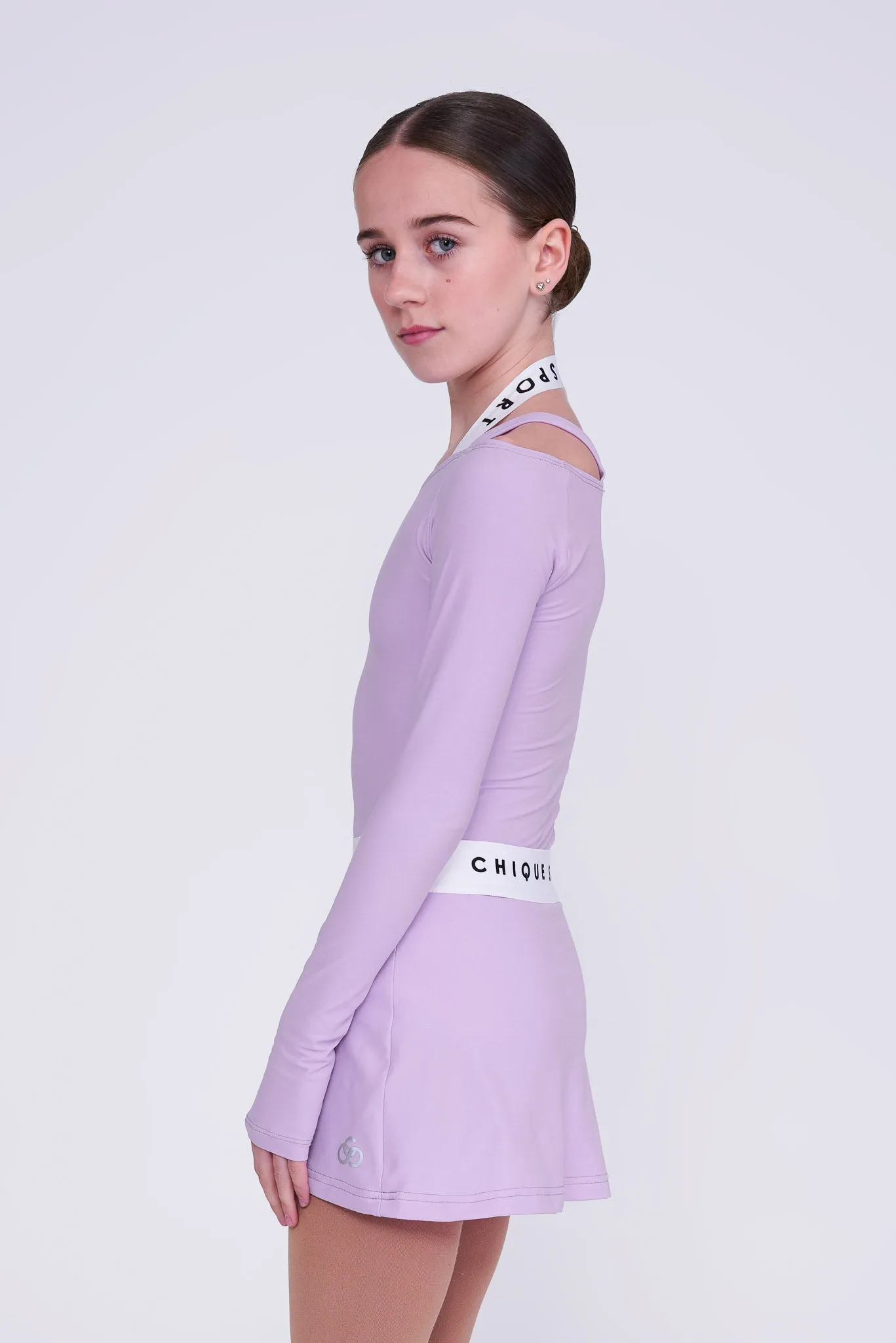 Fearless Long-Sleeve Top in Amethyst