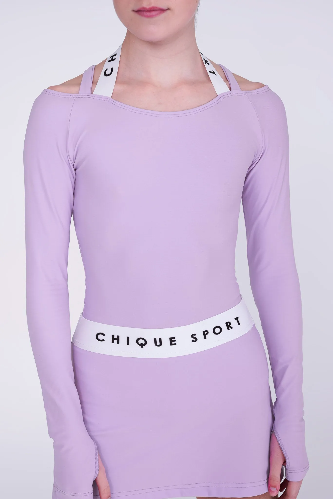 Fearless Long-Sleeve Top in Amethyst