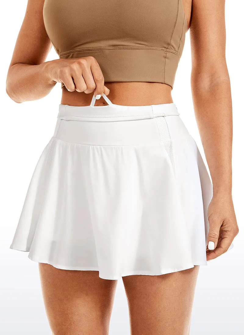 Feathery-Fit High Waist Tennis Skirt 13''