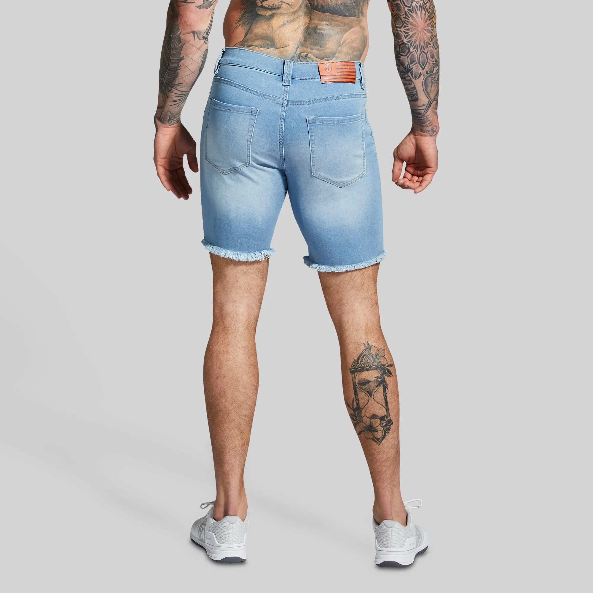 FLEX Stretchy Jort (Denim)