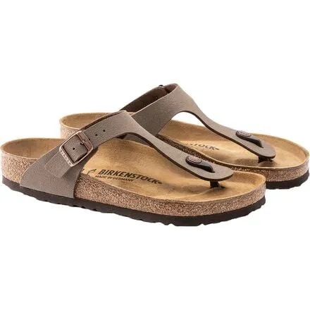 Gizeh women's Birkenstock sandals, color Mocha Birkibuc