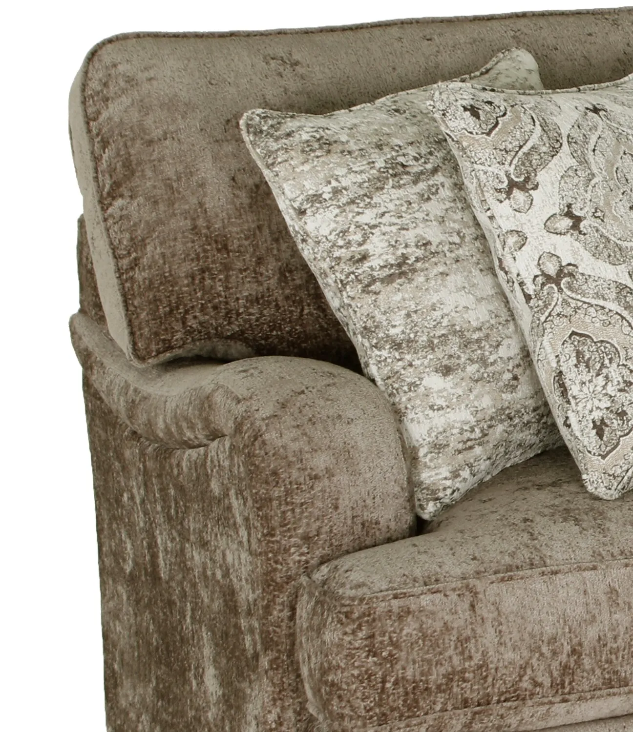 Greycliff Chenille Sofa - Toffee