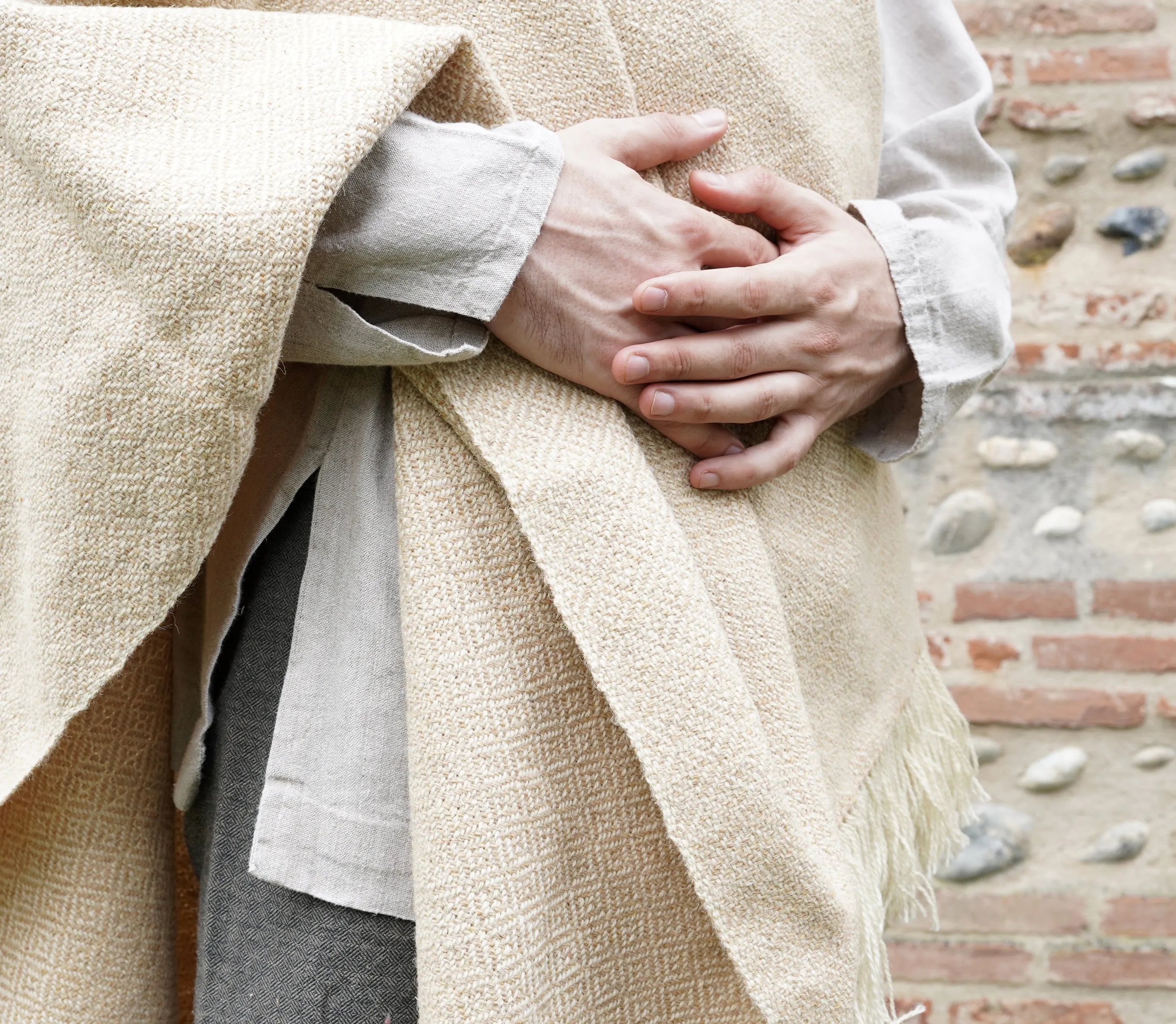 Handwoven Diamond Twill Cloaks