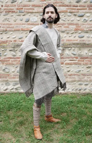 Handwoven Herringbone Twill Cloaks