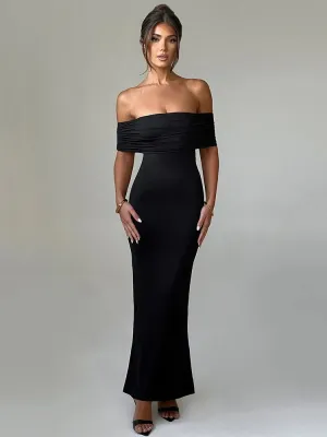 Kate - Off shoulder flattering dress