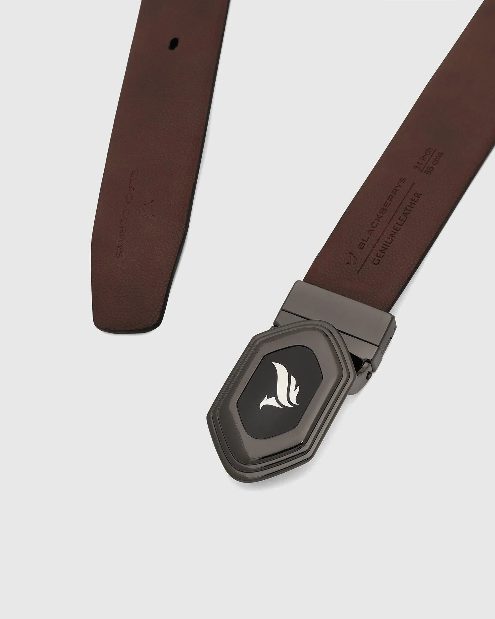 Leather Reversible Black & Tan Solid Belt - Unstorm