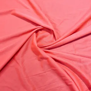 Lime Pink Solid Lycra Dyed Fabric