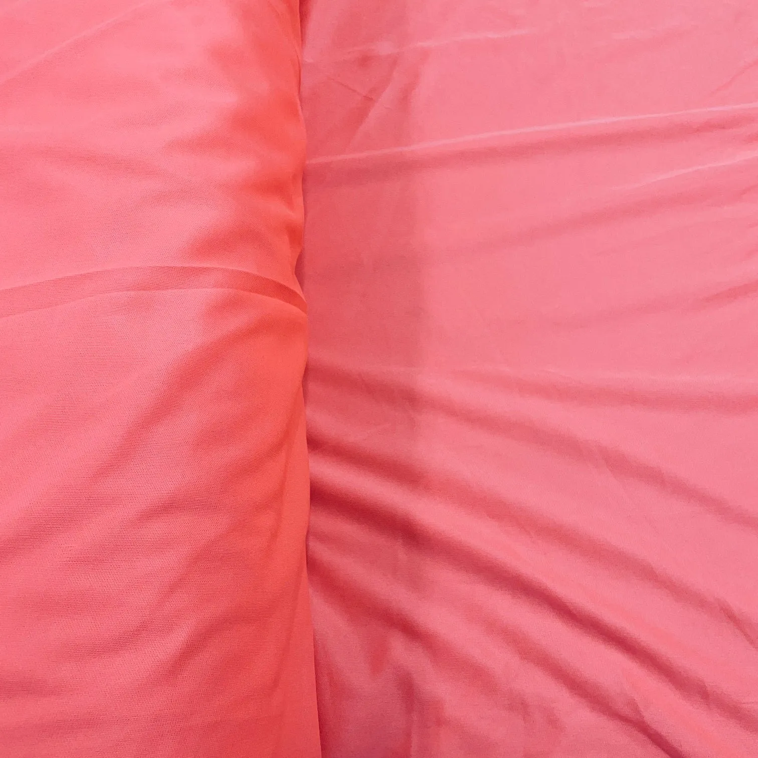 Lime Pink Solid Lycra Dyed Fabric