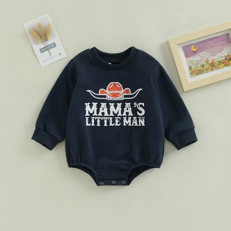 Mamas Boy Urban Toddler - Rams Head Long Sleeve Sweatshirt Tops Pant Set