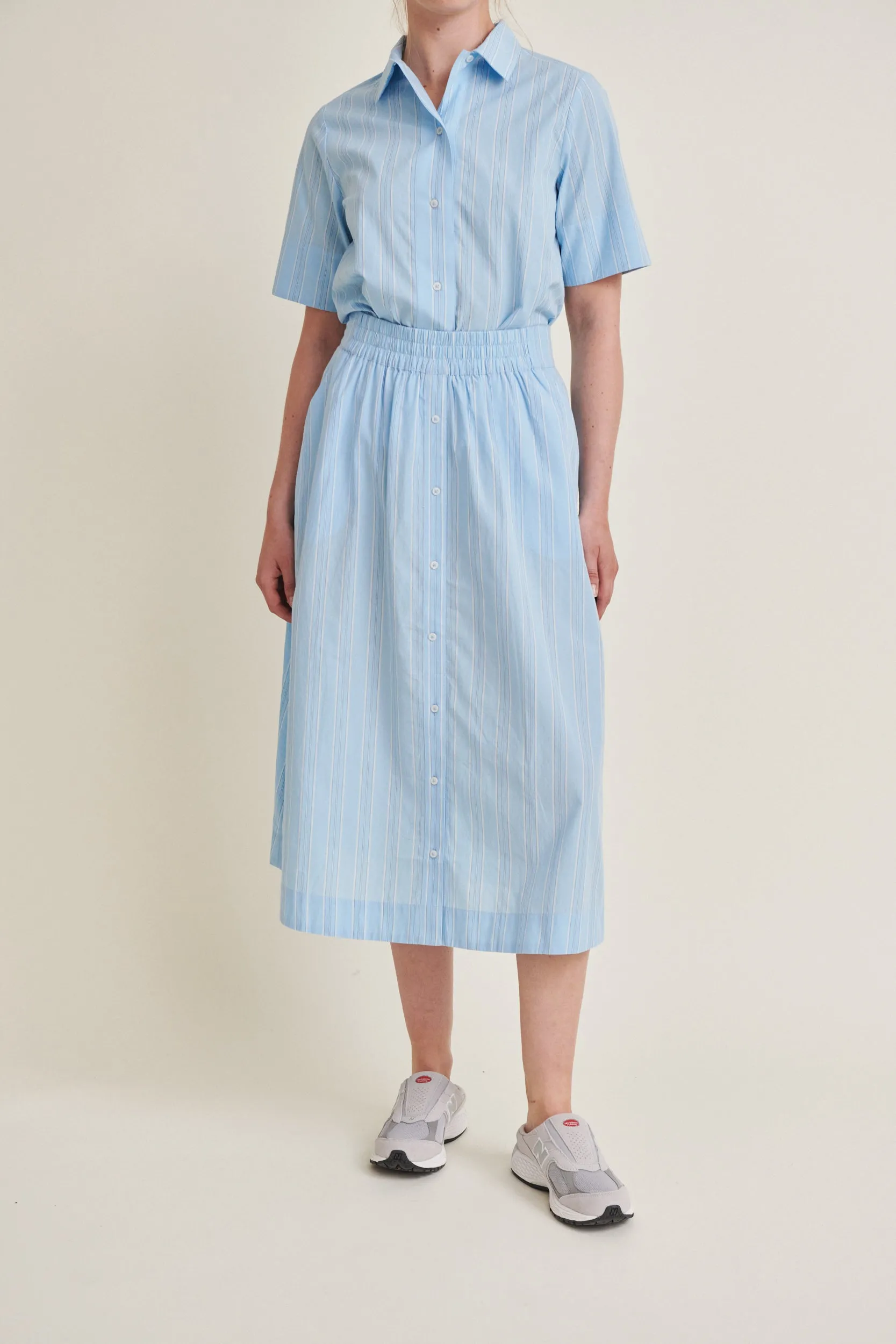 Marina Skirt - Airy blue / Lotus / Birch / Classic Blue