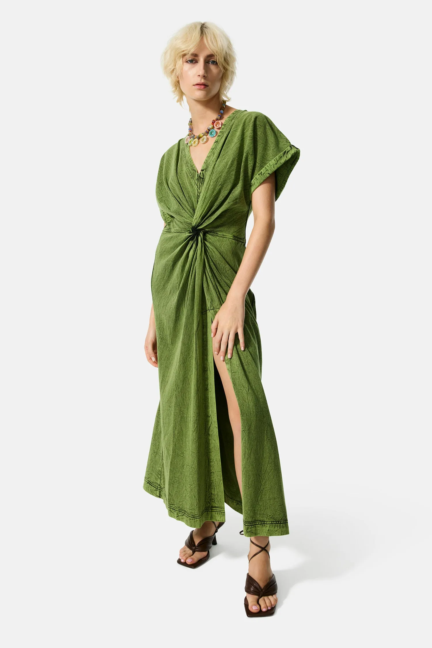 Naturalist Twist Dress