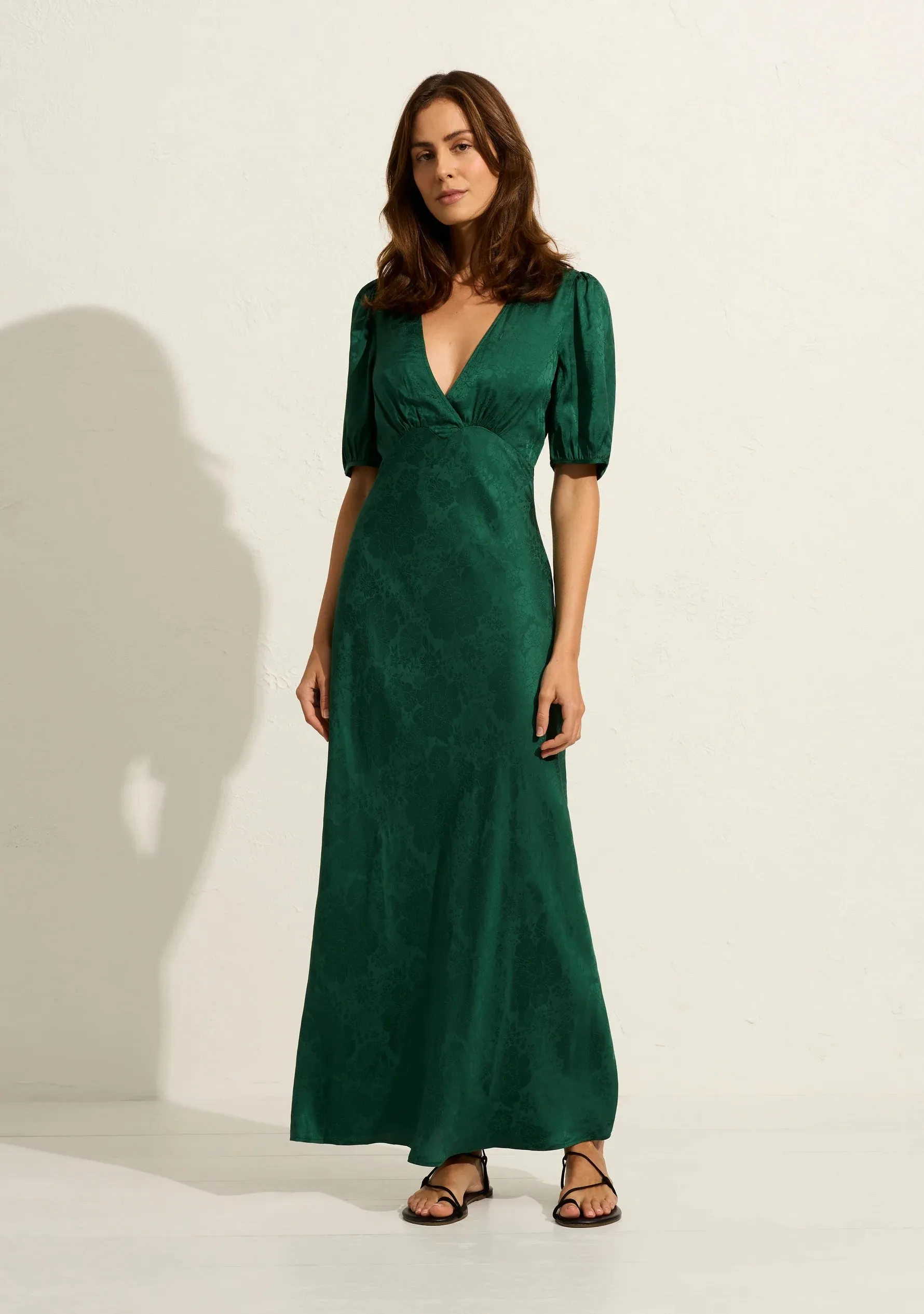 Pamela Midi Dress - Green