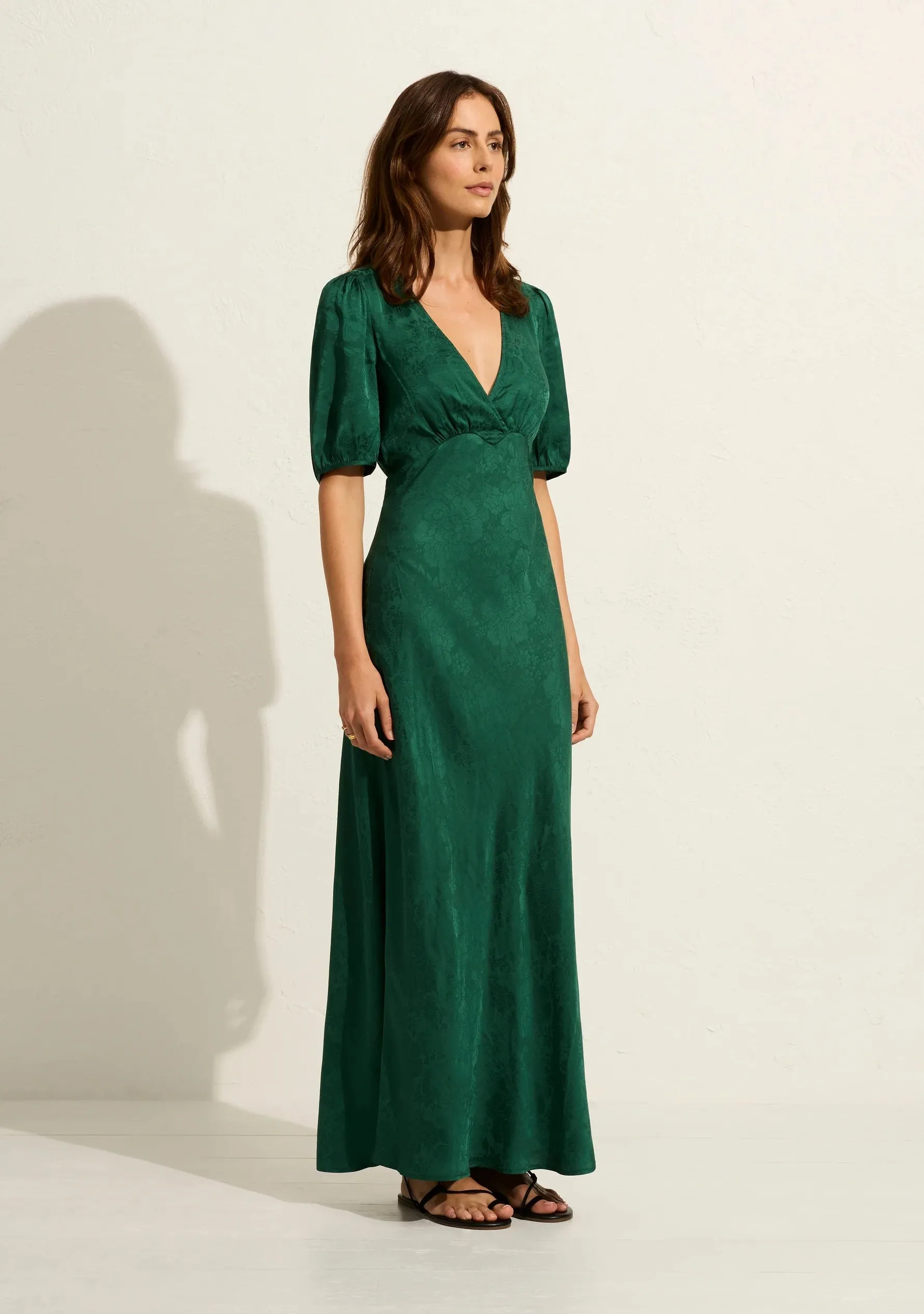 Pamela Midi Dress - Green