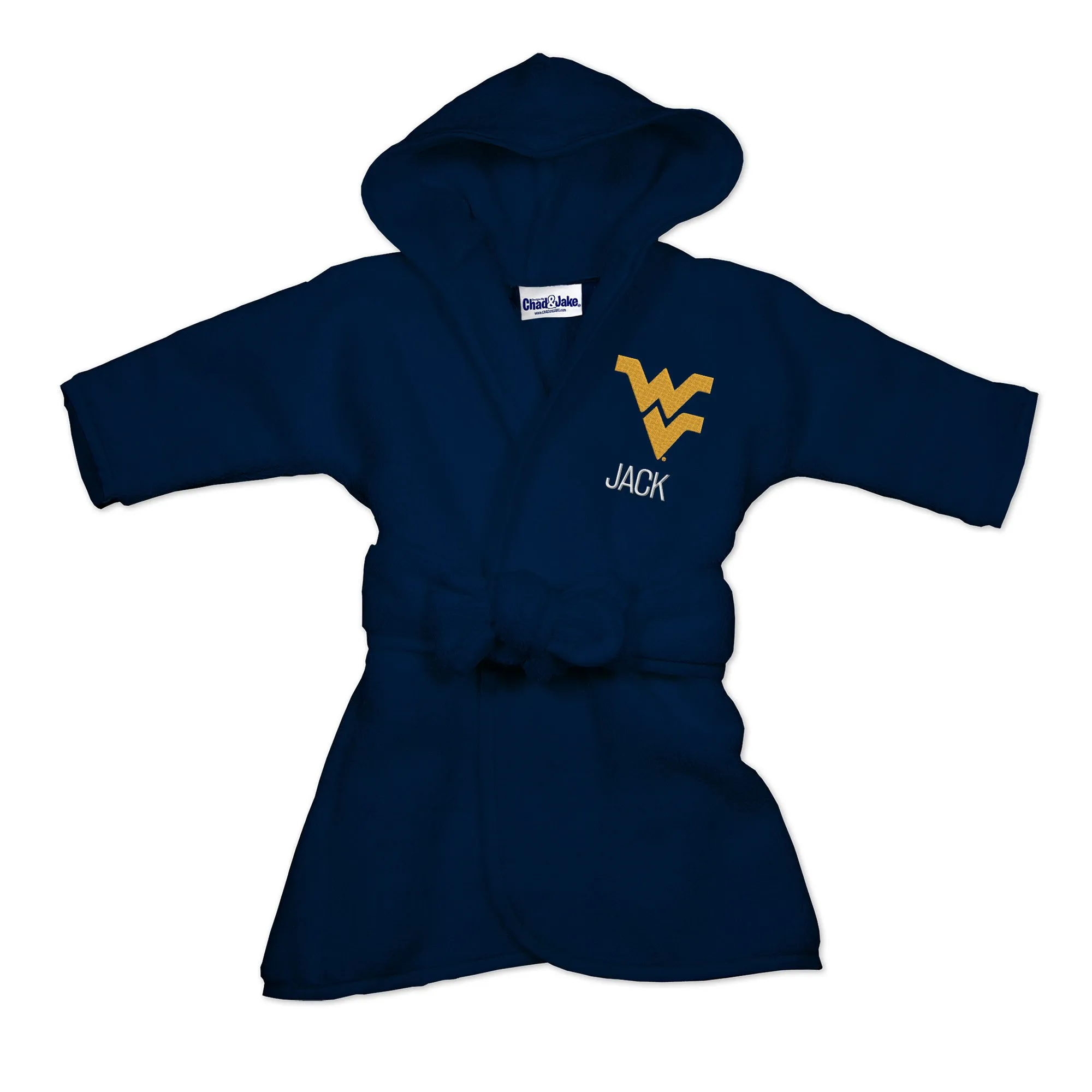 Personalized West Virginia Mountaineers Robe