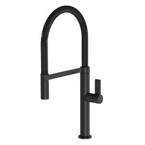 Phoenix Prize Flexible Coil Sink Mixer - Matte Black