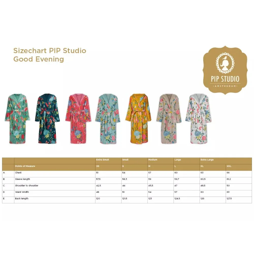 PIP Studio Good Evening Blue Bathrobe