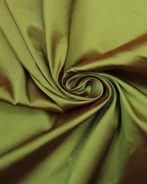 Plain Light Green Polyester Taffeta Fabric