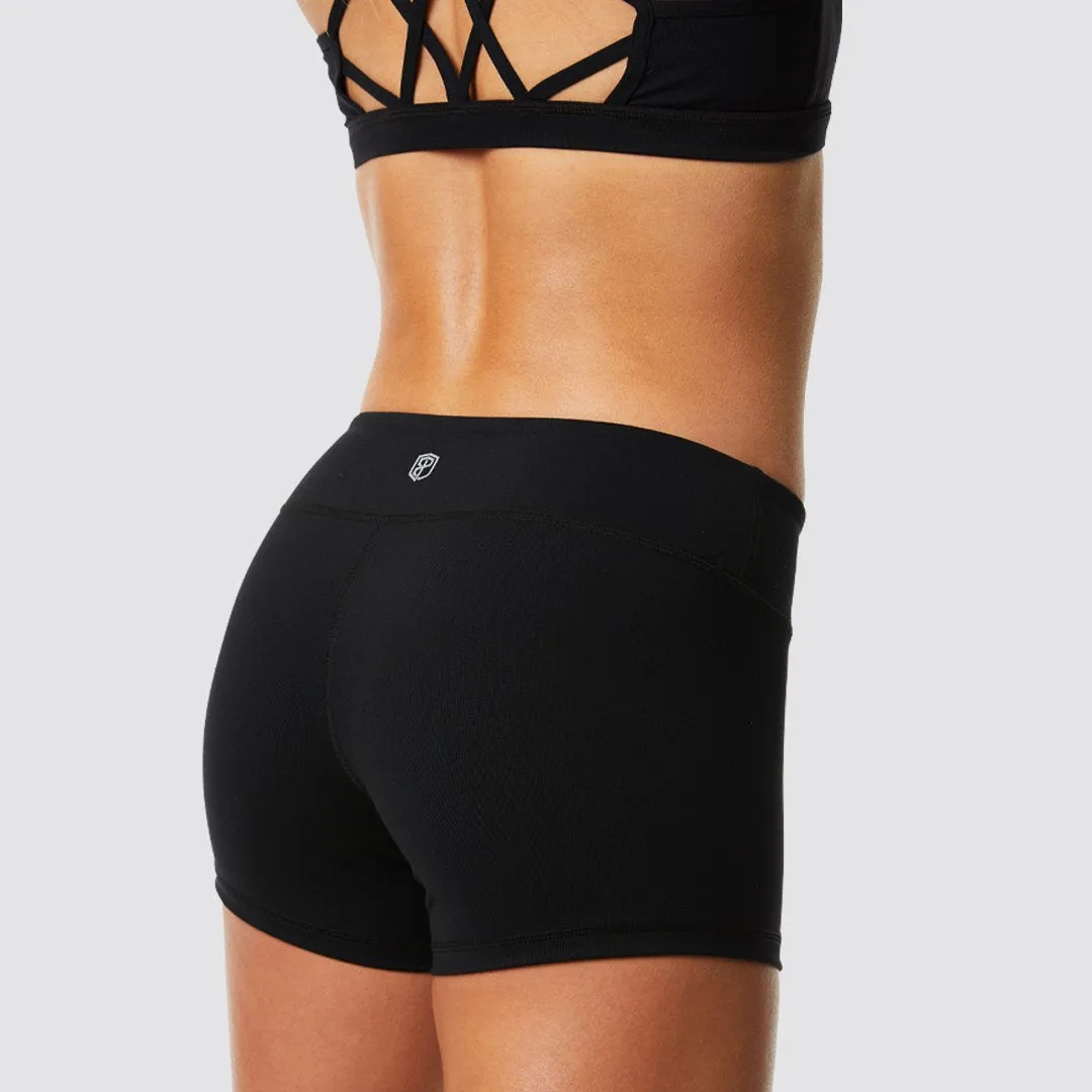 Renewed Vigor Booty Short 2.0 (Black)