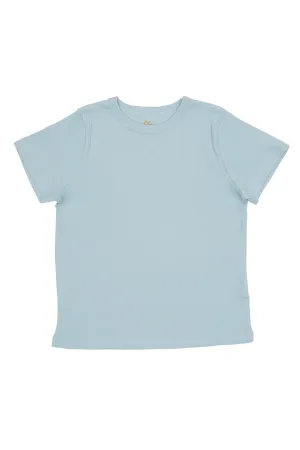 RIB JERSEY CLASSIC TEE - LT BLUE