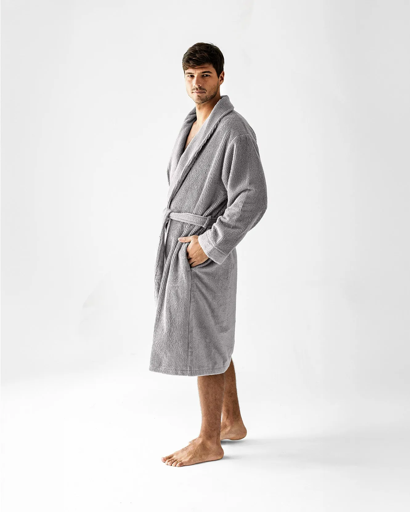 Ribbed Bath Robe