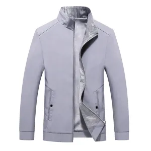 Stylish Sporty Men's Jacket with Stand Collar - SF1913