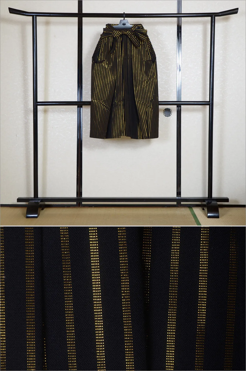 Traditional men hakama / M-hkm #412