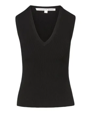 Veronica Beard Sid Rib Knit Tank Top