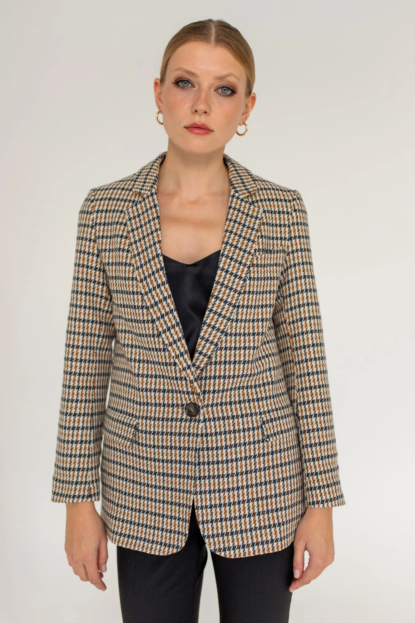 Vogue Blazer Checkered