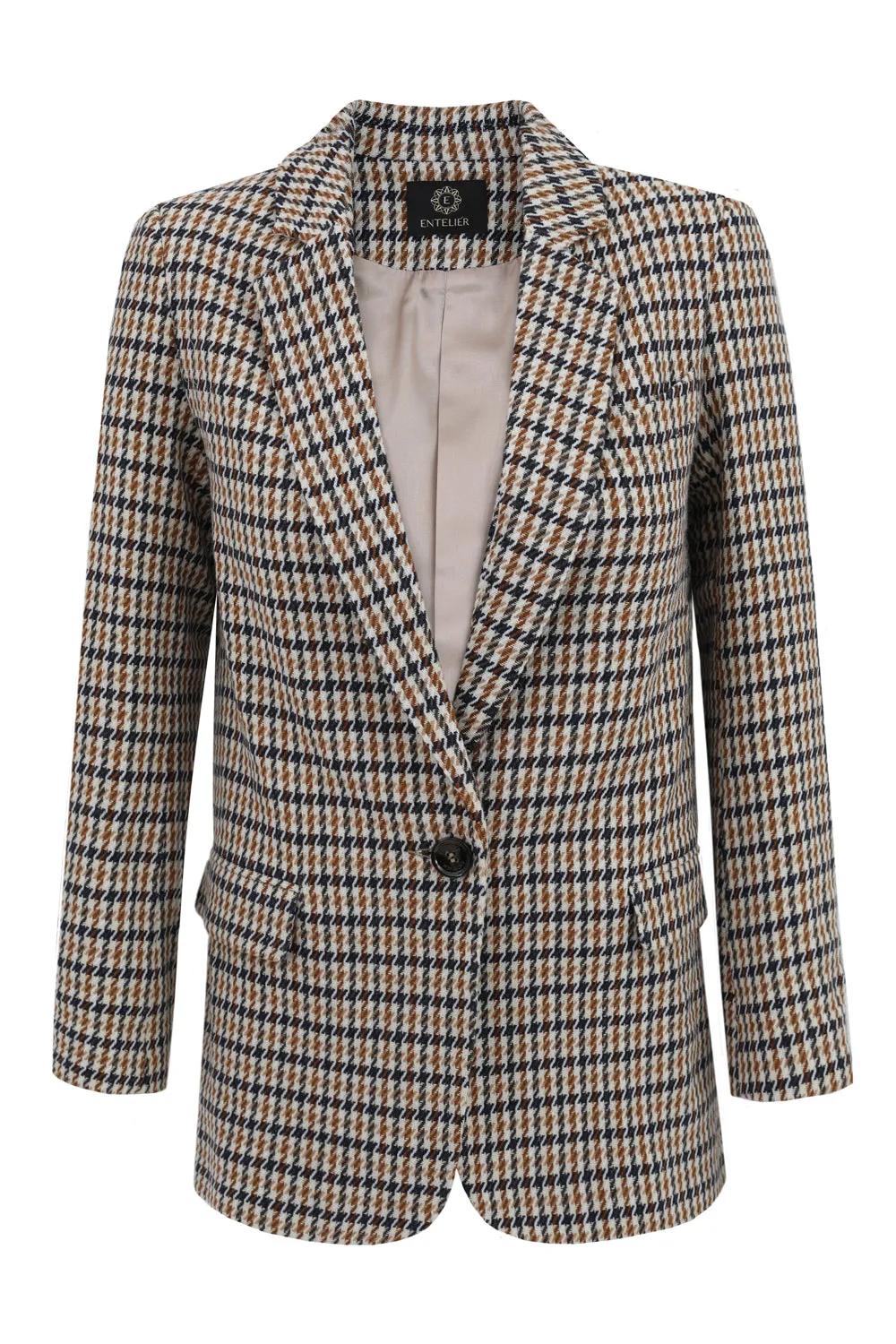 Vogue Blazer Checkered