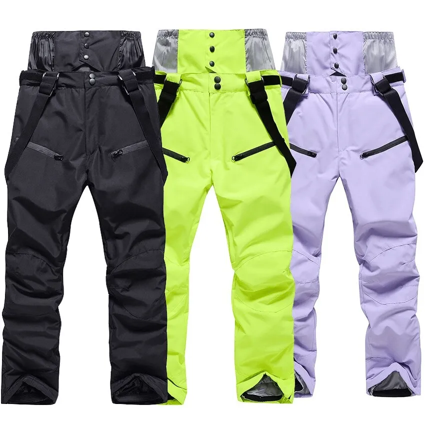 Waterproof Warm Snowboarding Trousers with Waist Protection - SF0688