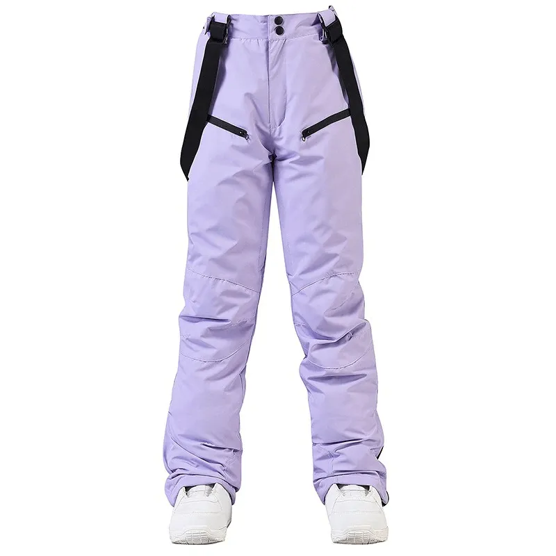 Waterproof Warm Snowboarding Trousers with Waist Protection - SF0688